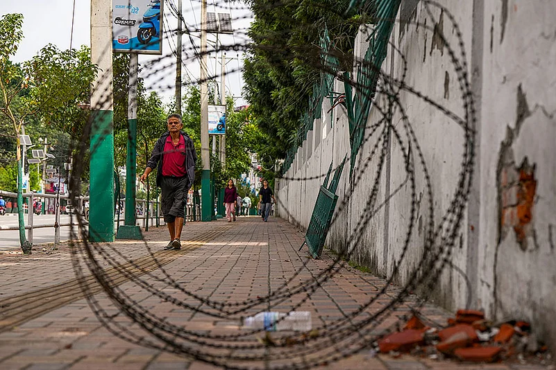 Aftermath of protests in Nepal