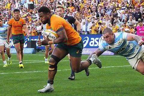 Rugby Championship Match: Australia Vs Argentina
