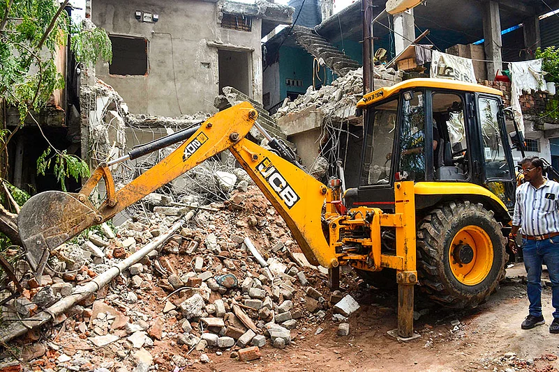 House of Bhopal students rape case accused demolished