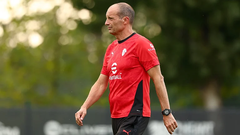 AC Milan head coach Massimiliano Allegri - null
