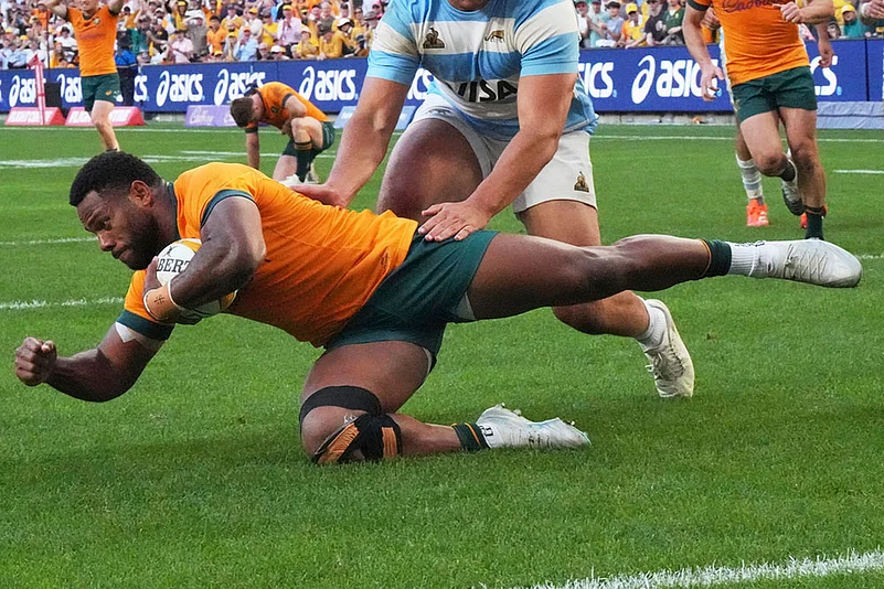 Rugby Championship Match: Australia Vs Argentina