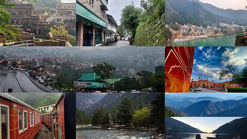 Photo collage of Best Places To Visit Near Delhi