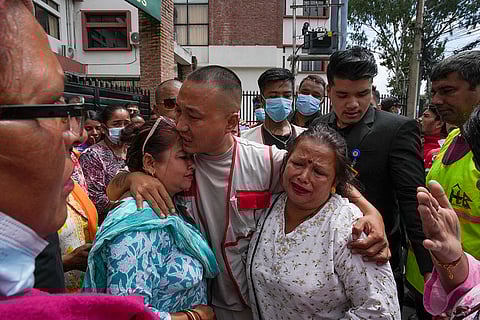 Aftermath of anti-government protests in Kathamandu