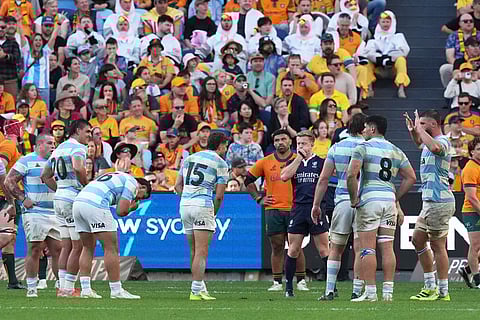 Rugby Championship: Argentina vs Australia