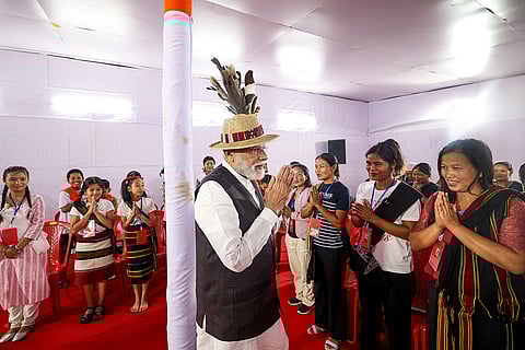 PM Modi in Manipur