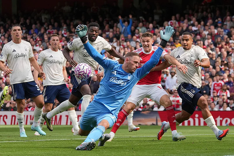 Britain Soccer Premier League: Nottingham Forest vs Arsenal