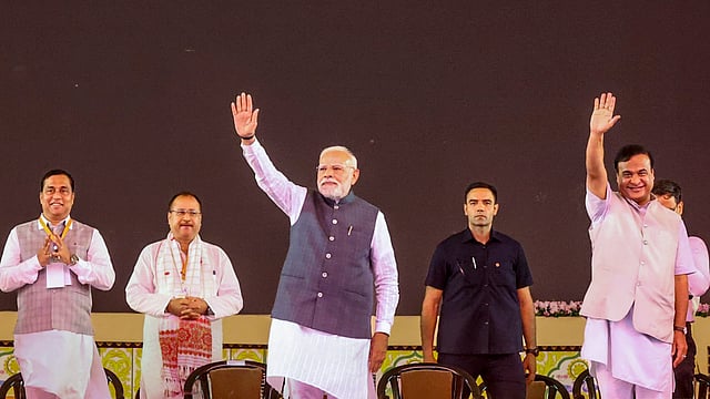 PM Modi Alleges That Congress Backs Pak-groomed Terrorists Instead Of Supporting Indian Army