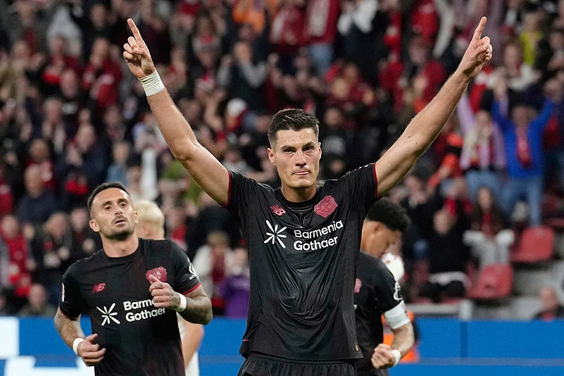 Bundesliga Soccer Match: Eintracht Frankfurt vs Bayer Leverkusen