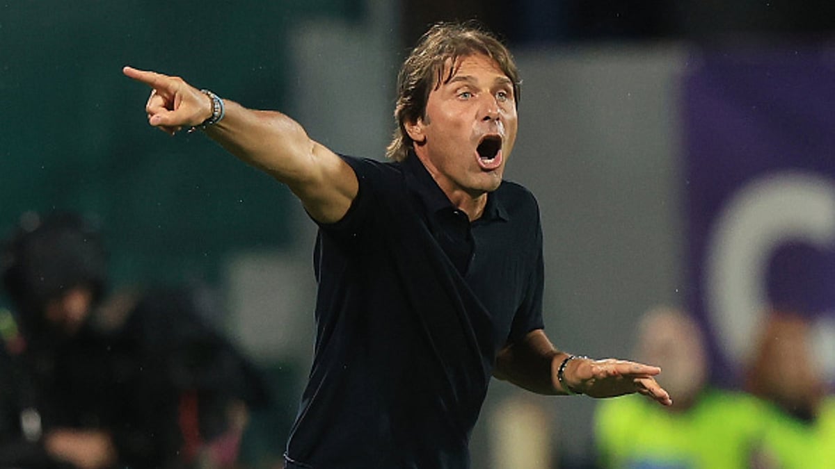 Antonio Conte left frustrated
