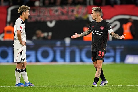 Bundesliga Soccer: Eintracht Frankfurt vs Bayer Leverkusen