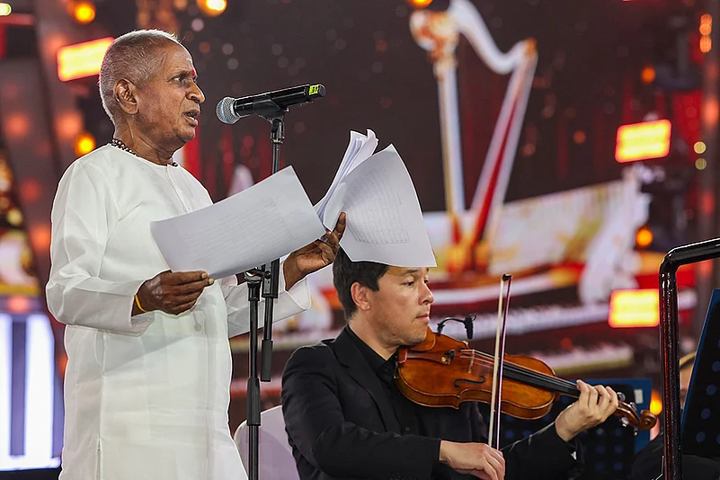 TN Gov felicitate Ilaiyaraaja in Chennai