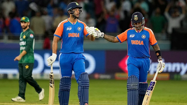 India beat Pakistan by seven wickets in their Asia Cup 2025, Group A encounter in Dubai. - AP