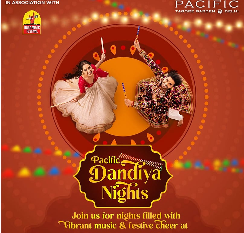acific Dandiya Nights at Pacific Mall poster.