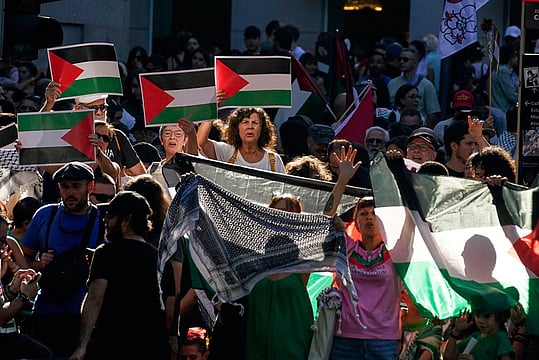Vuelta a Espana 2025: Final Day Halted By Pro-Palestinian Protesters In Madrid