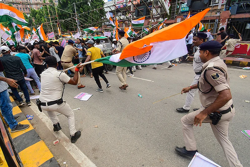 Patna protest
