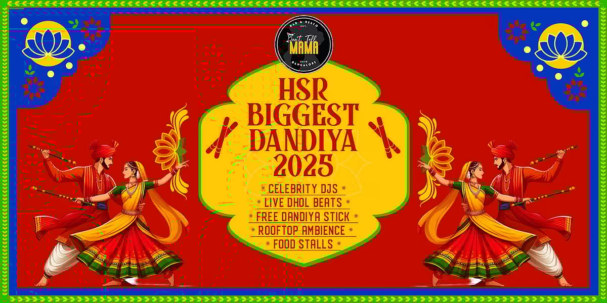 HSRs Biggest Dandiya Night at Dont Tell Mama