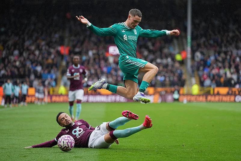English Premier League 2025-26: Burnley vs Liverpool