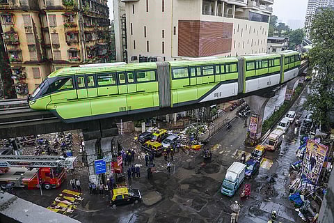 Monorail faces technical issue