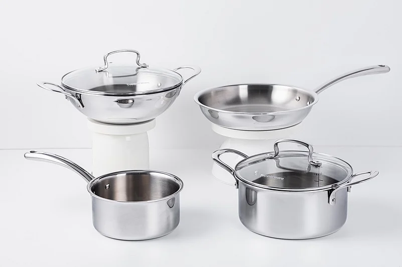 Stainless steel cookware
