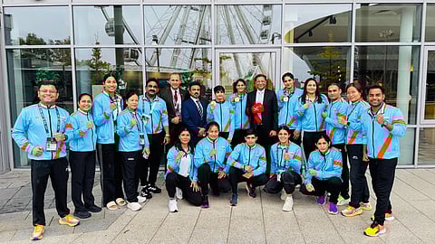 Indian contingent at the World Boxing Championships 2025