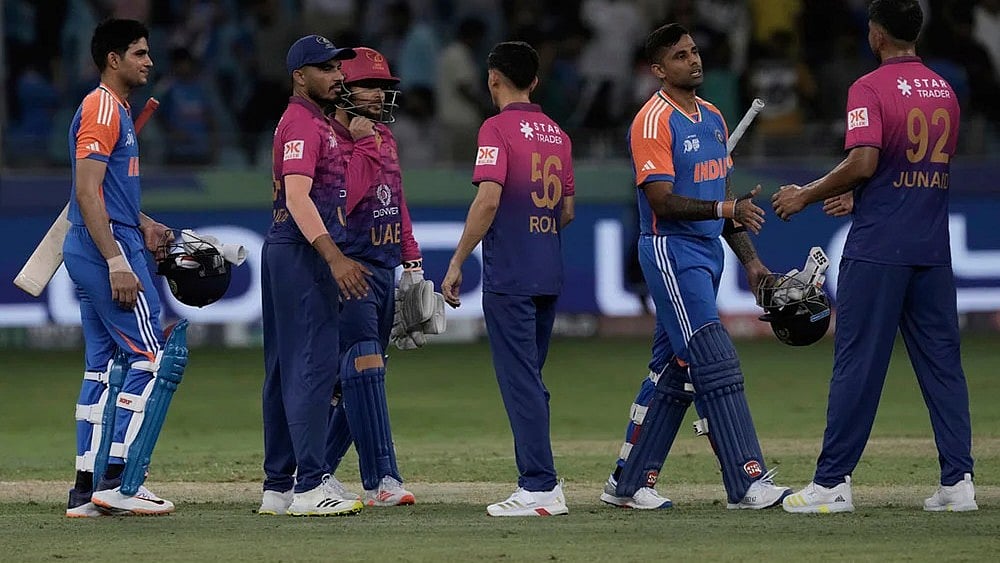 | Photo: AP/Fatima Shbair : United Arab Emirates vs Oman Live Cricket Score, Asia Cup 2025 Match Today: Both Teams Eye Their First Win After Humiliation 