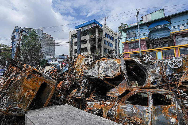 Aftermath of Nepals protests