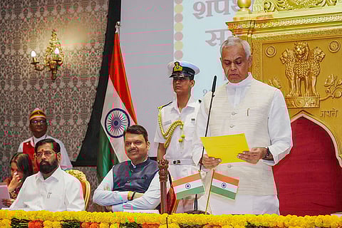 Acharya Devvrat as Maharashtra's new Governor