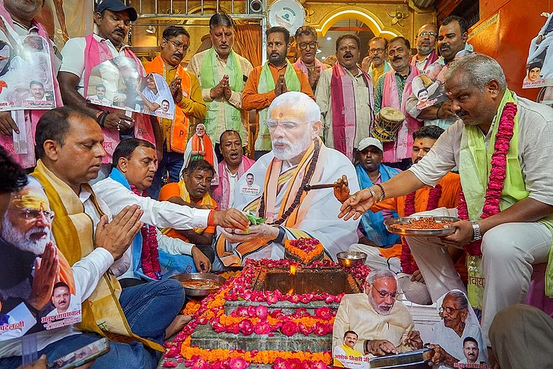 PM Modis 75th birthday in Varanasi