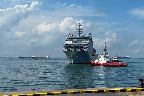 INS Nistar in Singapore