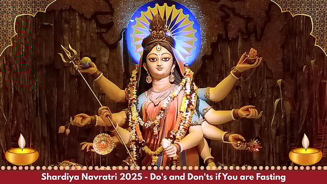 Shardiya Navratri 2025 - Do's And Don'ts If You Are Fasting