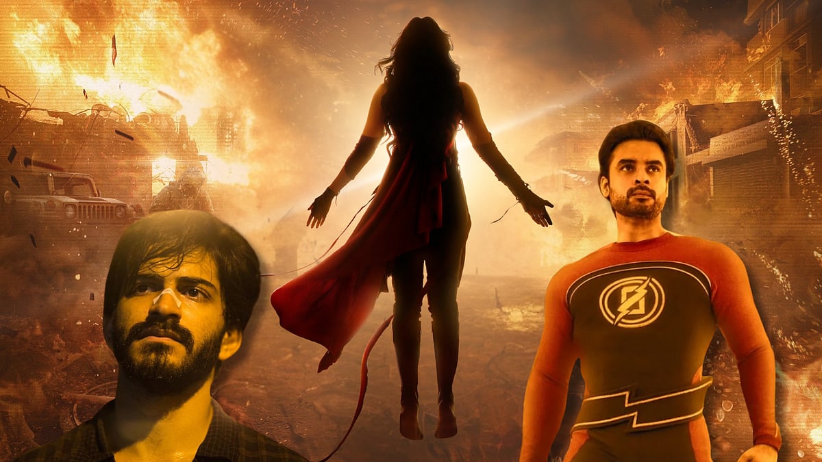 Illustration : (L-R) Bhavesh Joshi (2018), Lokah: Chapter 1: Chandra (2025), Minnal Murali (2021)