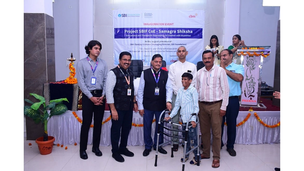 CBM India And SBI Foundation Launch New Initiative To Empower 200 Children With Disabilities In Madhya Pradesh