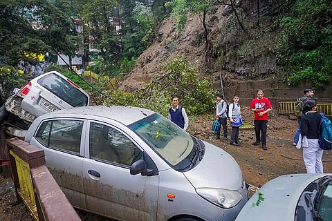 Landslide in Shimla