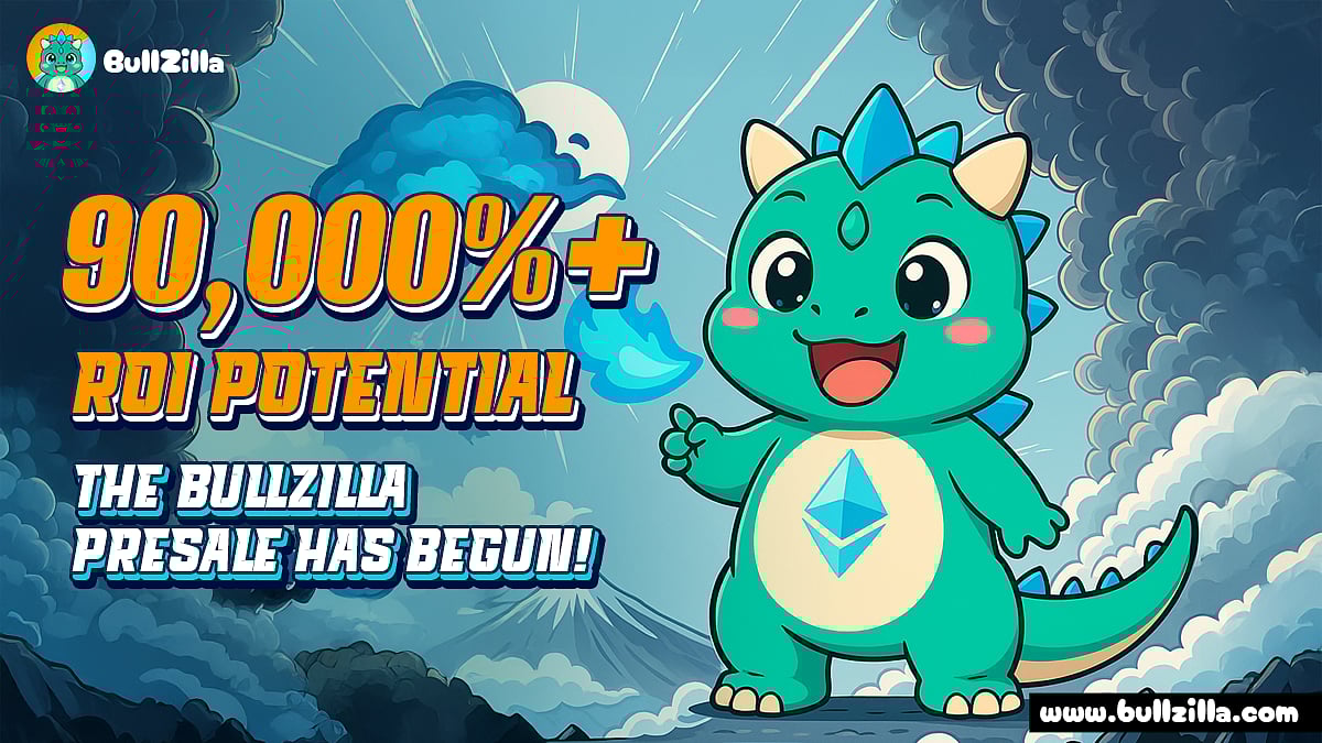 An advertisement of BullZilla ($BZIL)