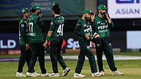 AP : Pakistan players react after their loss in the Asia Cup cricket match against India at Dubai International Cricket Stadium in Dubai, United Arab Emirates, Sunday.