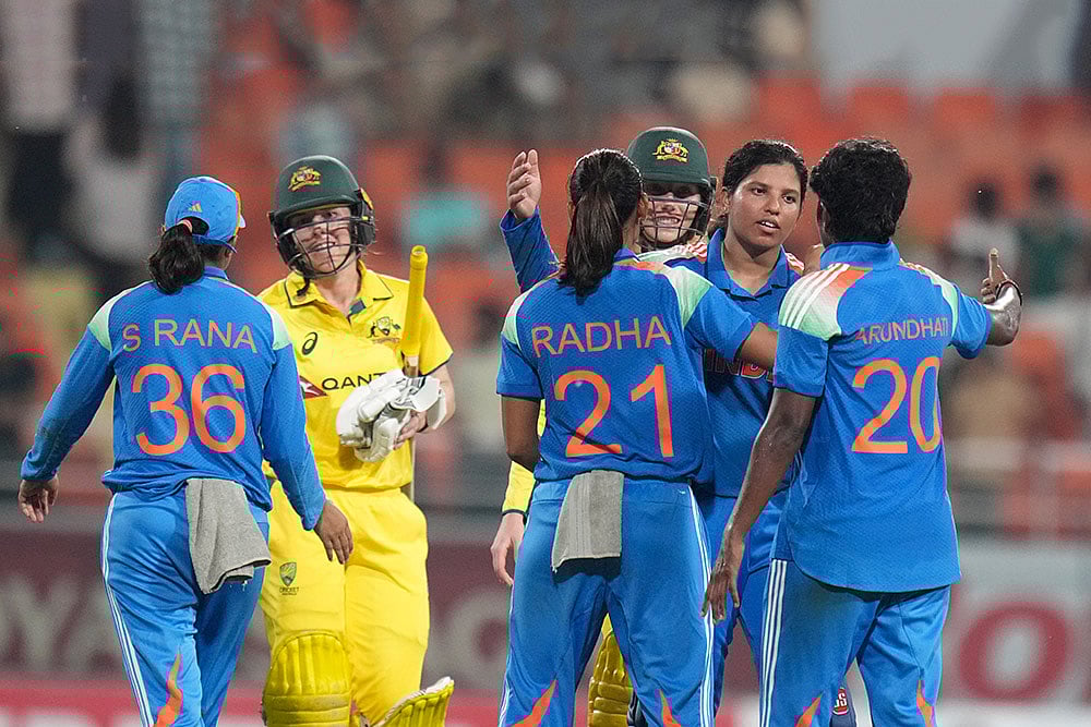 | Photo: PTI/Kamal Kishore : Australia Women vs India Women 2nd ODI