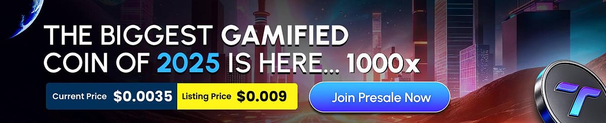 Tapzi token presale ad highlighting 1000X potential