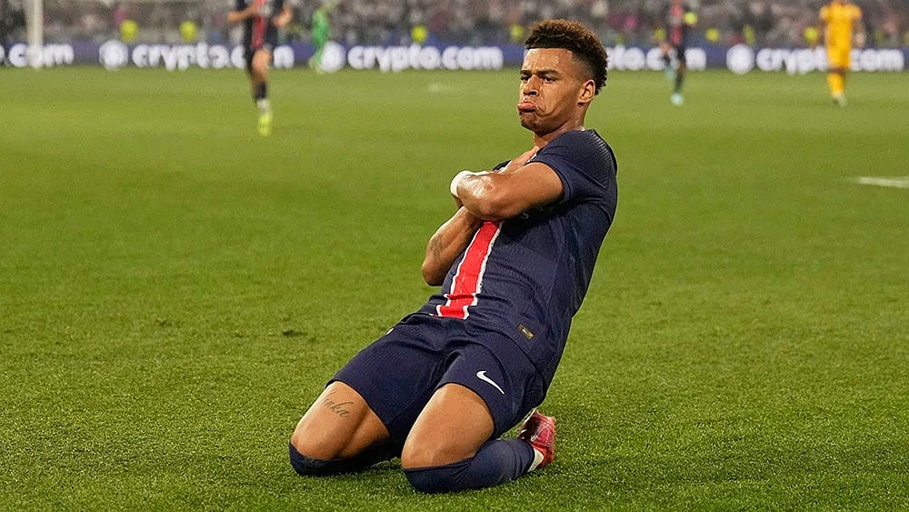 Photo: AP/Matthias Schrader : UEFA Champions League reigning champions PSG.