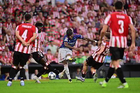 Champions League Soccer Match: Arsenal vs Athletic Bilbao