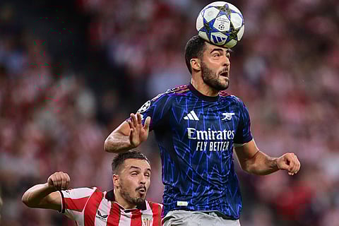 Champions League Soccer Match: Athletic Bilbao Vs Arsenal