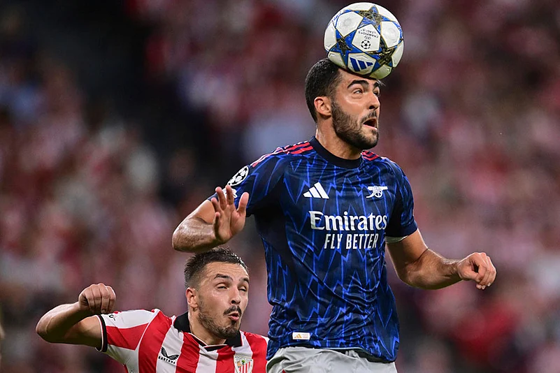 Champions League Soccer Match: Arsenal vs Athletic Bilbao