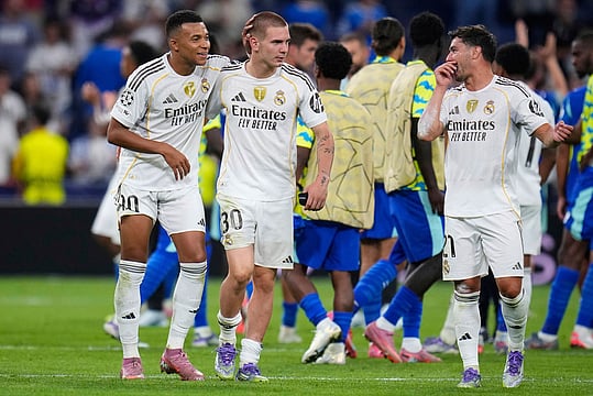 Real Madrid 2-1 Marseille, Champions League: Mbappe Scores Two Pens As Los Blancos Win