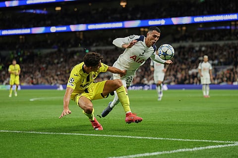 Champions League 2025-26: Villarreal vs Tottenham Hotspur
