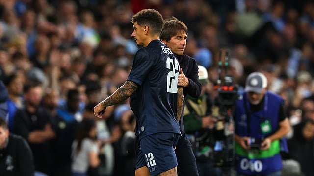 Man City 2-0 Napoli, UEFA Champions League: Di Lorenzo Dismissal Ruined Gli Azurri’s Return, Says Conte