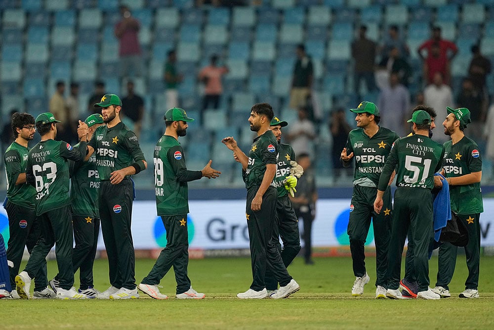 | Photo: AP/Altaf Qadri : Asia Cup T20: United Arab Emirates vs Pakistan