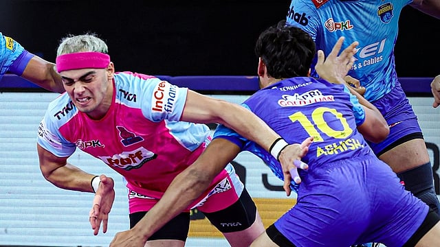 Jaipur Pink Panthers 45-41 Bengal Warriorz, PKL 2025: Nitin Kumar, Ali Samadi Star In Close Victory For JPP