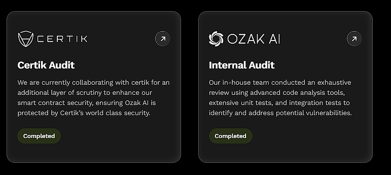 Ozak AI security audits