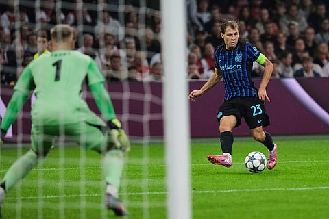 Champions League Soccer Match: Inter Milan vs AFC Ajax