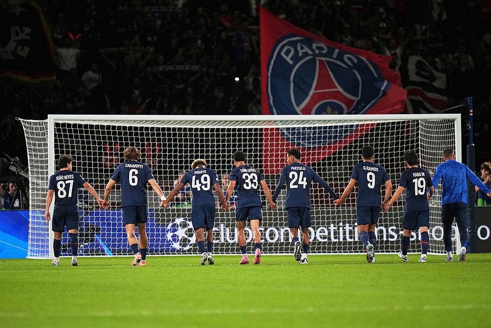 | Photo: AP/Thibault Camus : UEFA Champions League: Paris Saint-Germain vs Atalanta