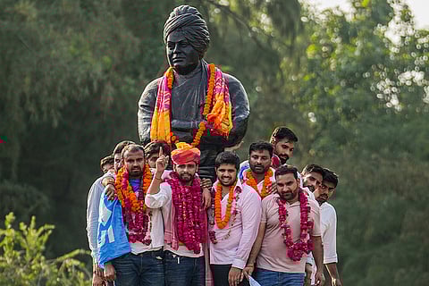 DUSU polls: ABVP bags three posts, NSUI one